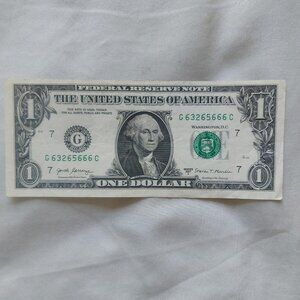 $1 dollar bill